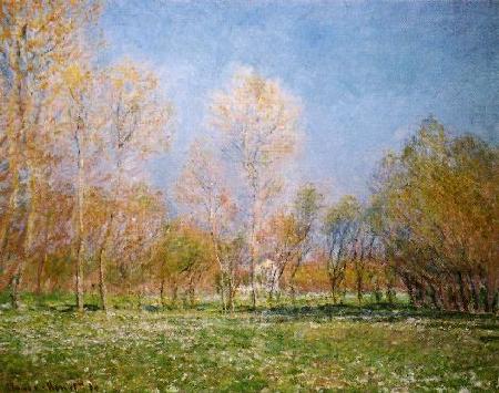 Claude Monet Springtime at Giverny oil painting image